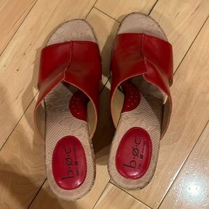 Never worn BOC size 9 wedges